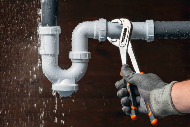 Professional Sewer Line Repair technician working in Beverly, OH